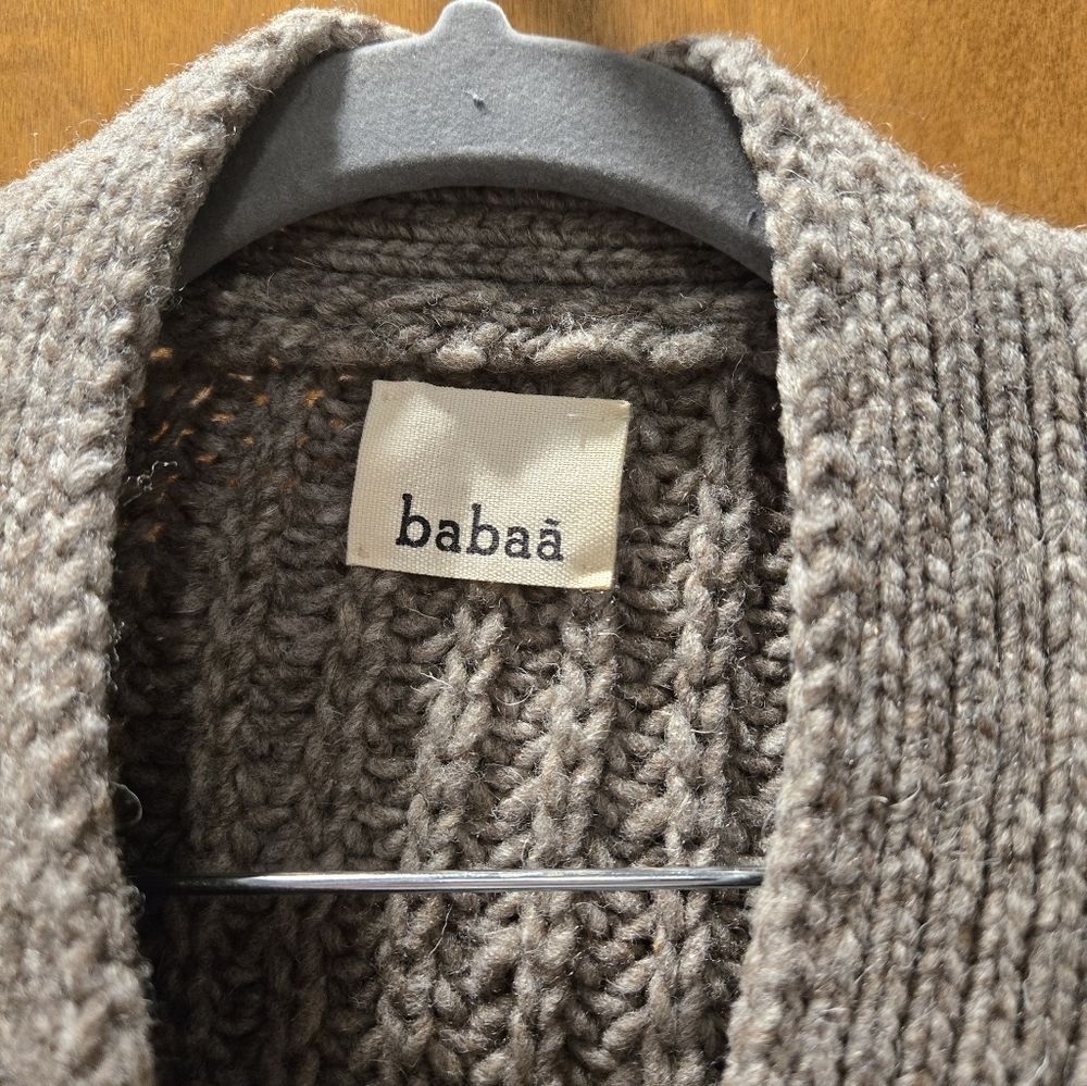 Babaa Cardigan No19 In Dark Mist - Picture 2 of 4